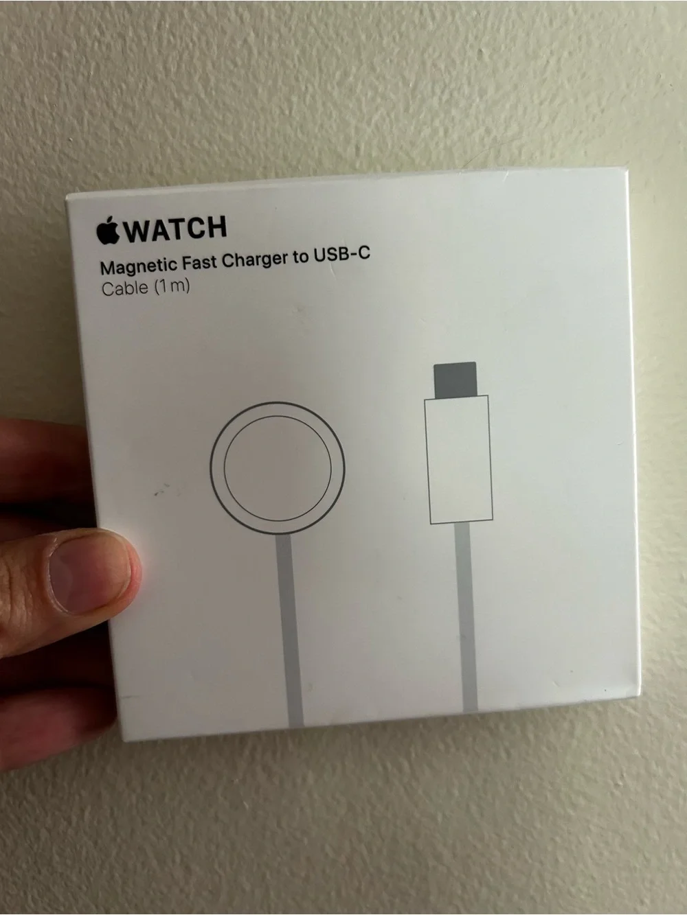 Apple Watch Magnetic Fast Charger to USB‑C - White